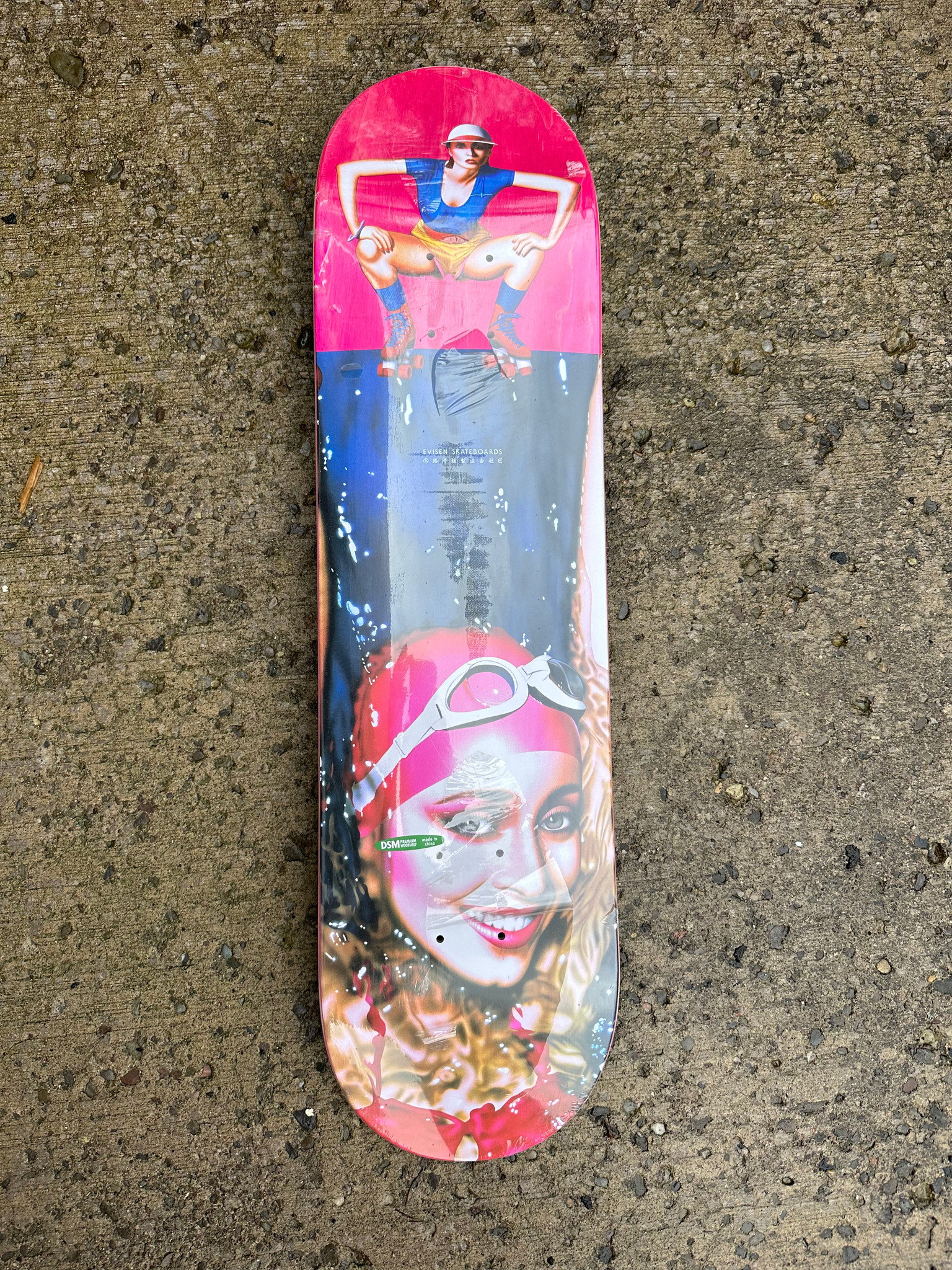 Evisen Splash Roller Disco Deck 8.0