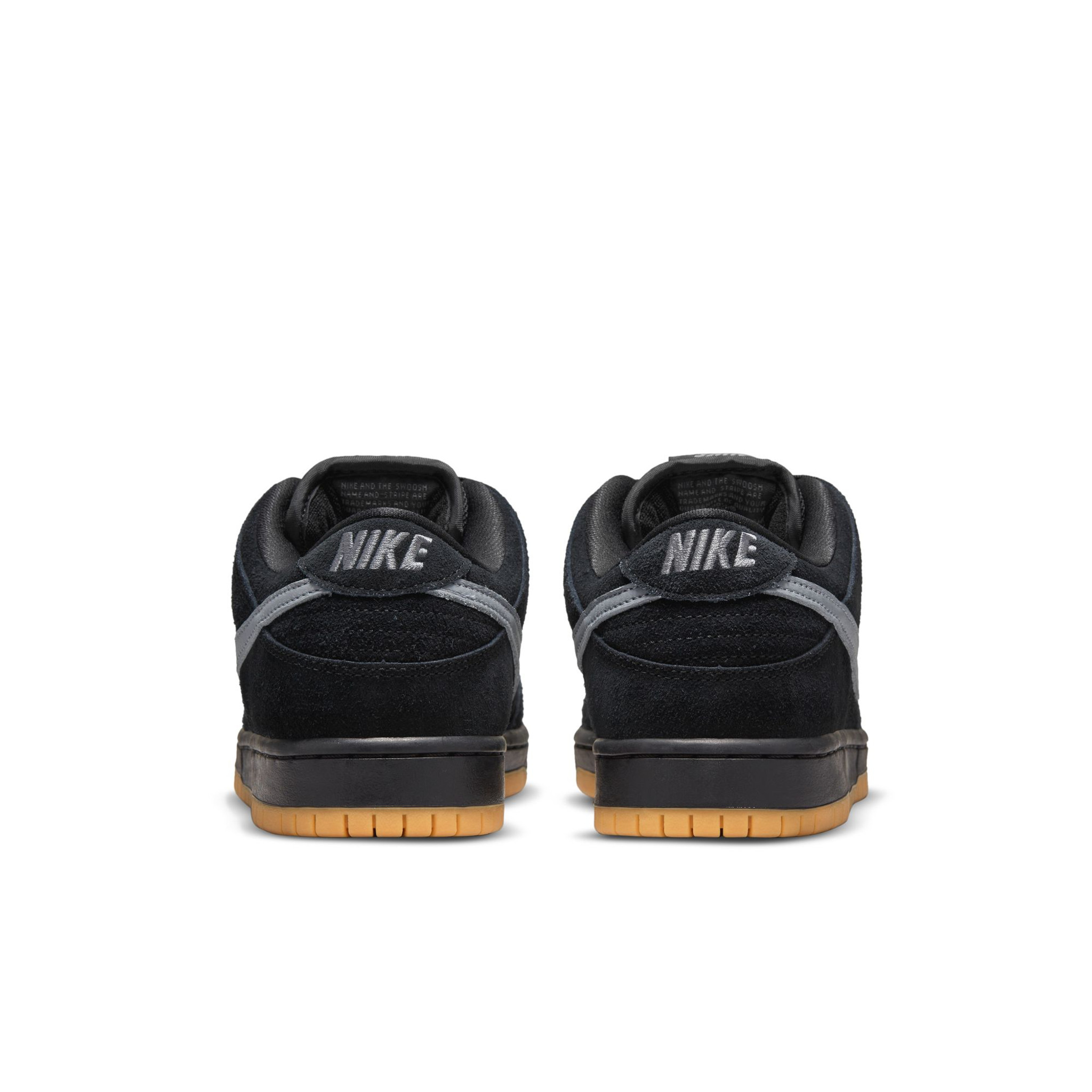 NIKE SB DUNK LOW PRO BLACK/COOL GREY-BLACK-BLACK Skate Shoes