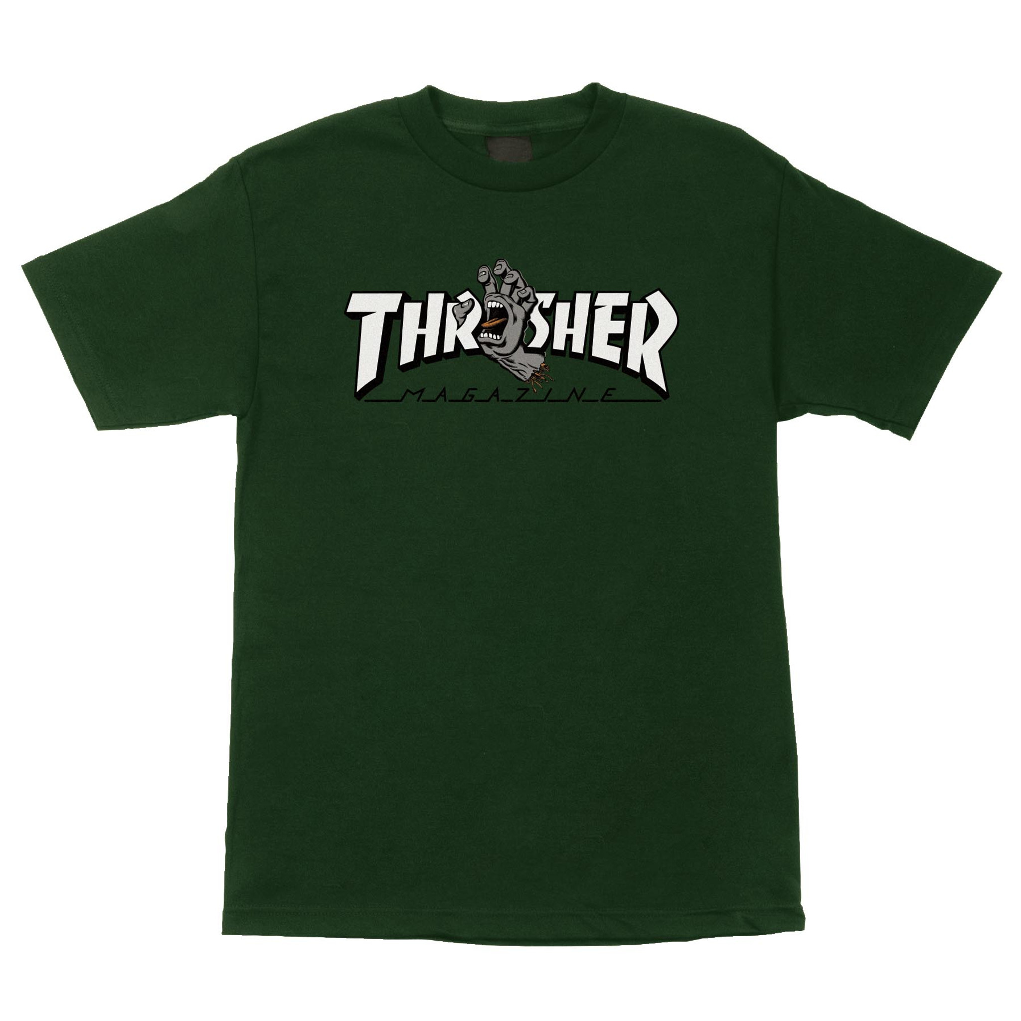 Santa Cruz x Thrasher Screaming Logo T-Shirt (Available in 2 Colors)