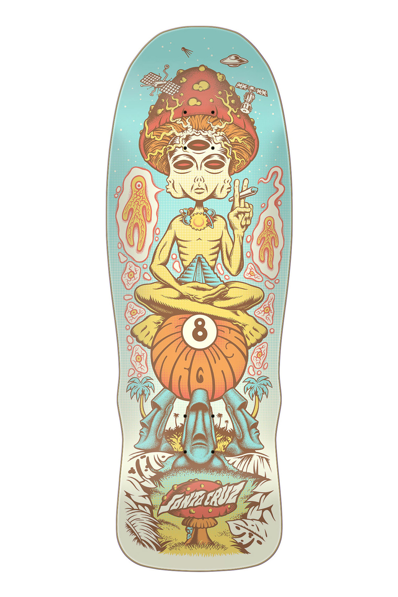 Santa Cruz Winkowski Spaced Out Deck 10.35