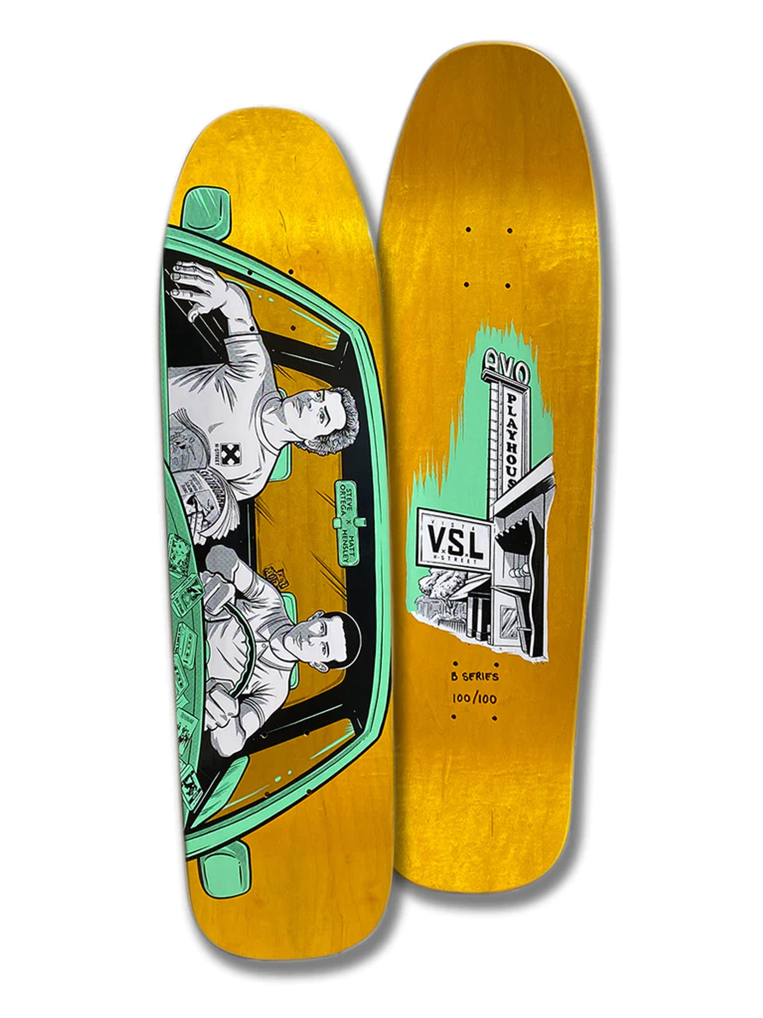 H-Street Hensley x Ortega Vista B Series Deck 9