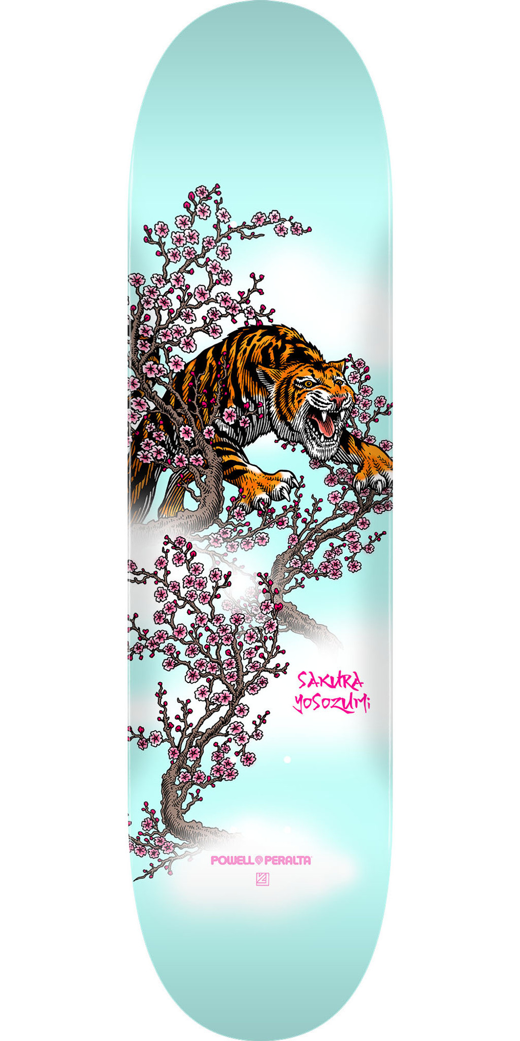 Powell Peralta Sakura Yosozumi Tiger Deck 8.0