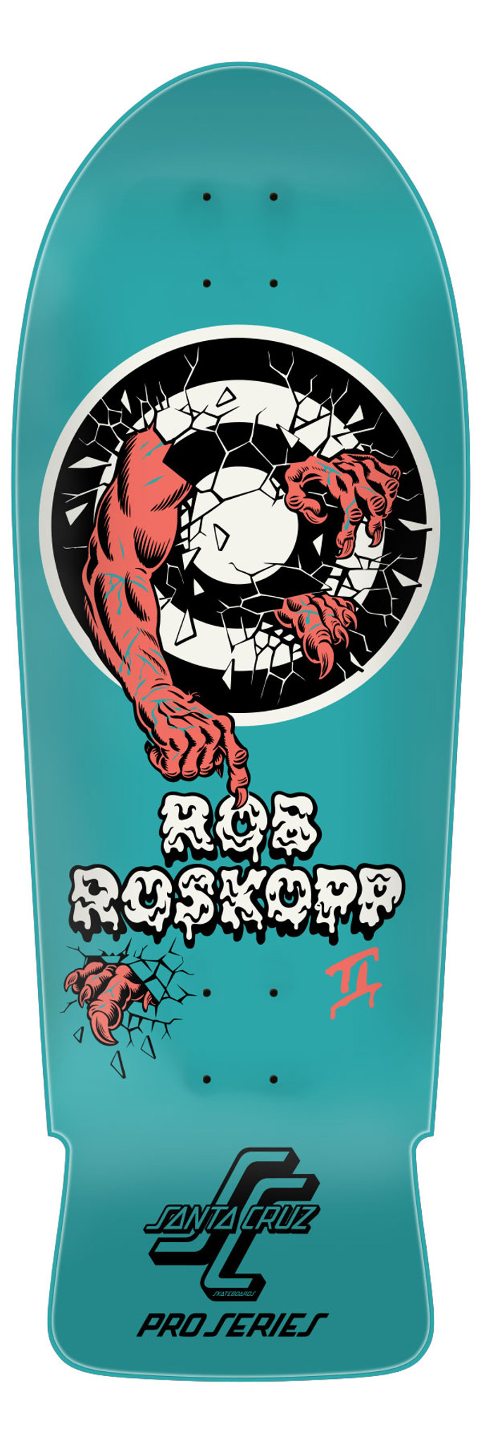 **PRE-ORDER** Santa Cruz Roskopp Two Reissue Deck 9.63