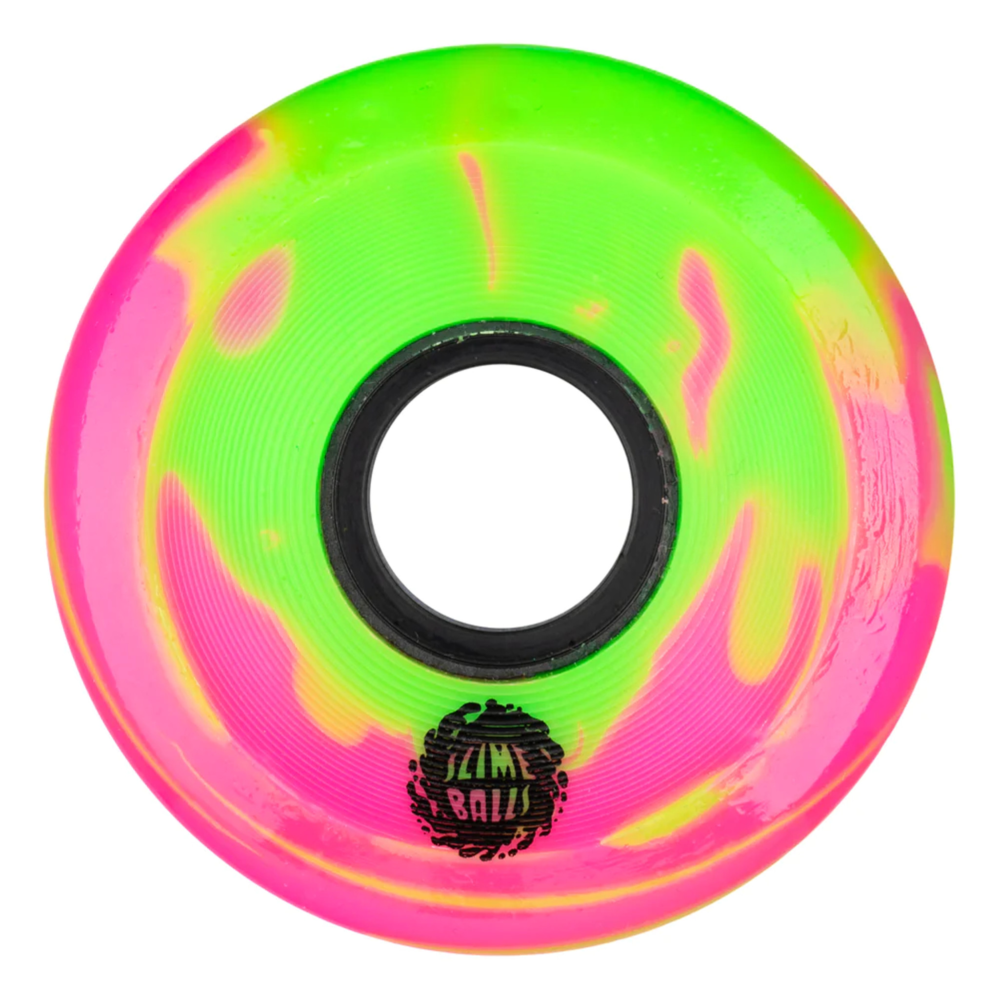 60mm Jay Howell OG Slime Pink Green Swirl 78a Slime Balls Skateboard Wheels