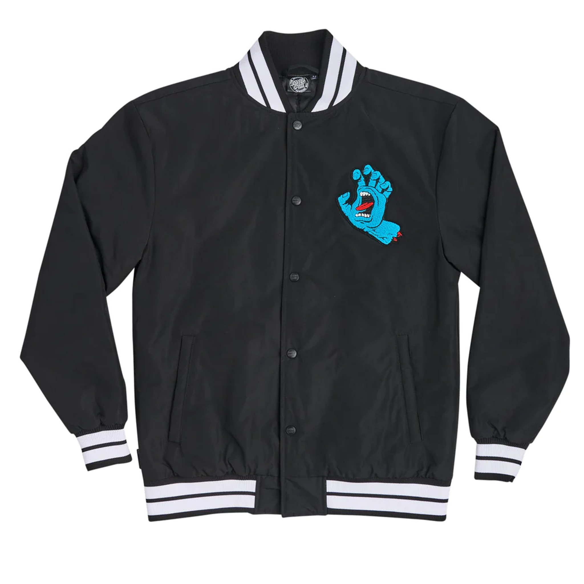 Screaming Hand Mens Santa Cruz Stadium Jacket