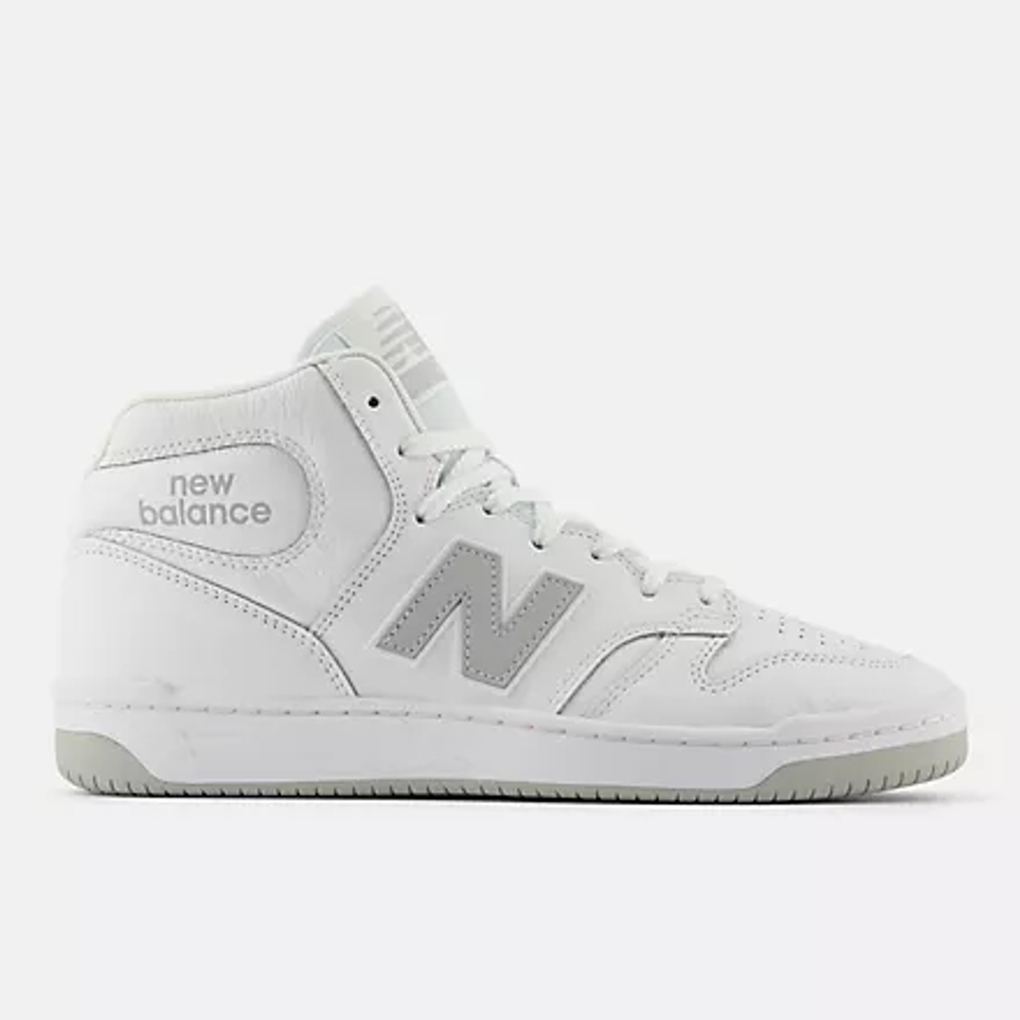 【New Balance】★スケボー★ Unisex NB Numeric 480 High New Balance Numeric 480 High White with Red FREE USA