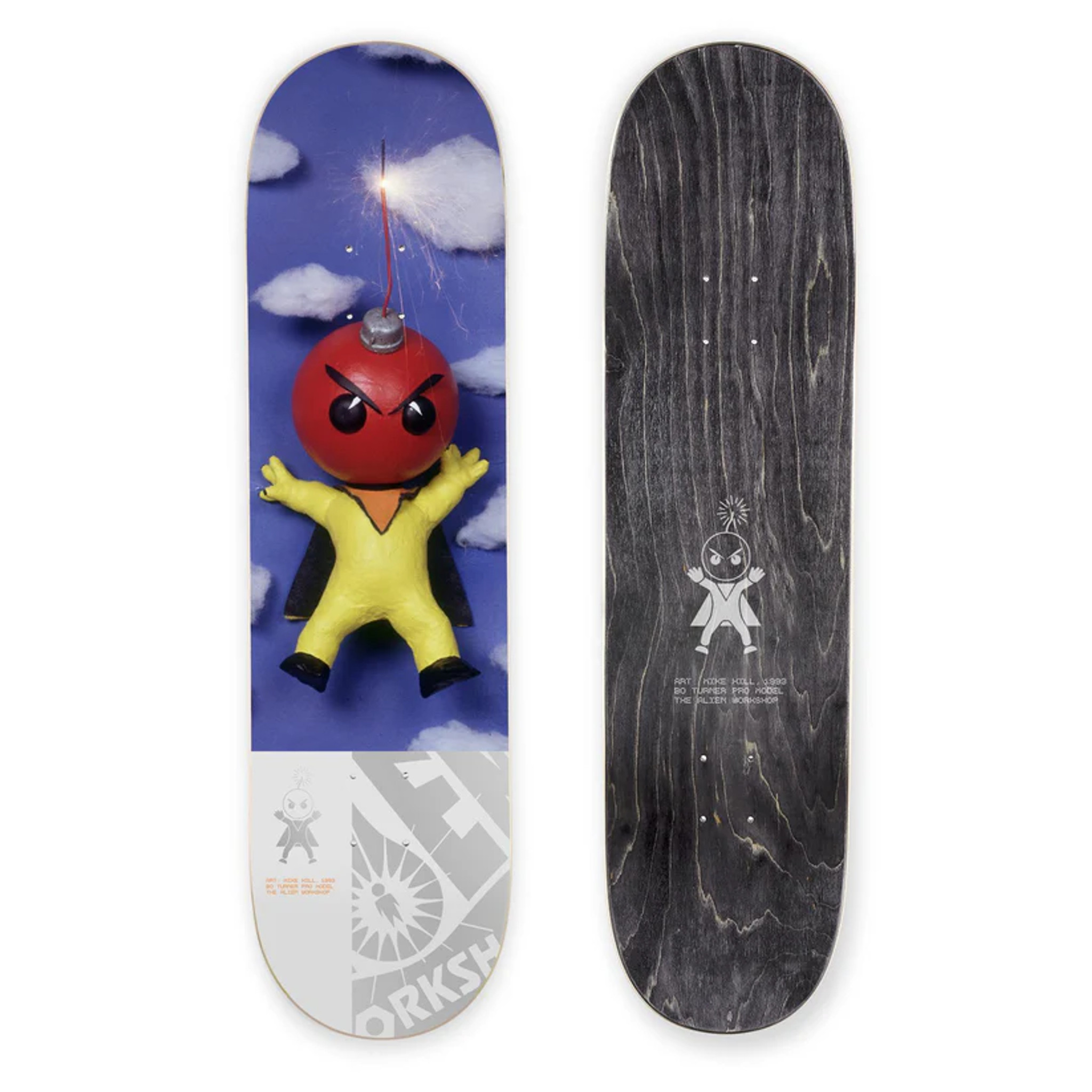 ALIEN WORKSHOP DIY kit Deck未使用品 Alien Workshop 20 Year Anniversary Brainwash Black 8