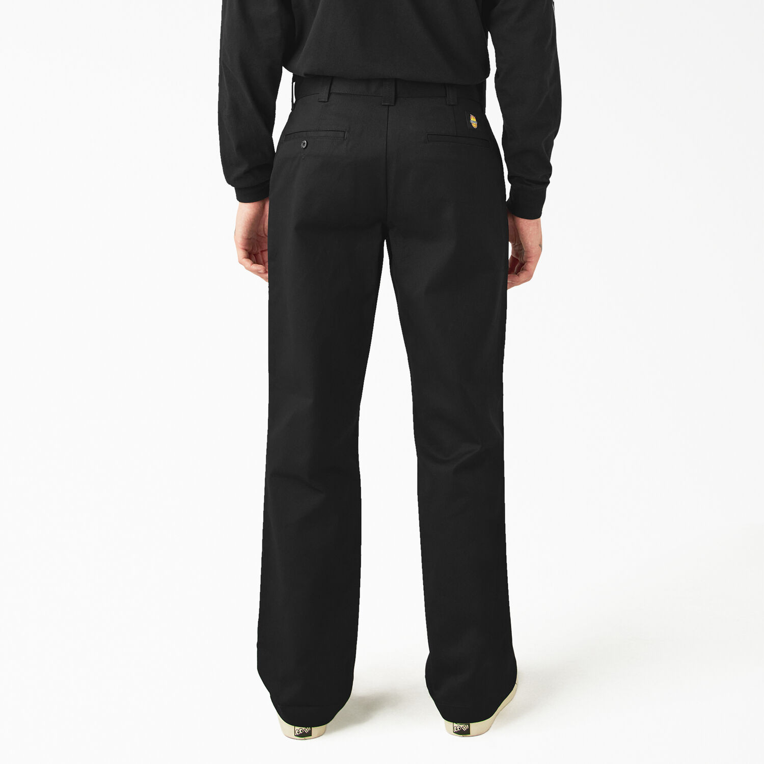 Dickies X Spitfire Flannel Cuff Pants (Black)