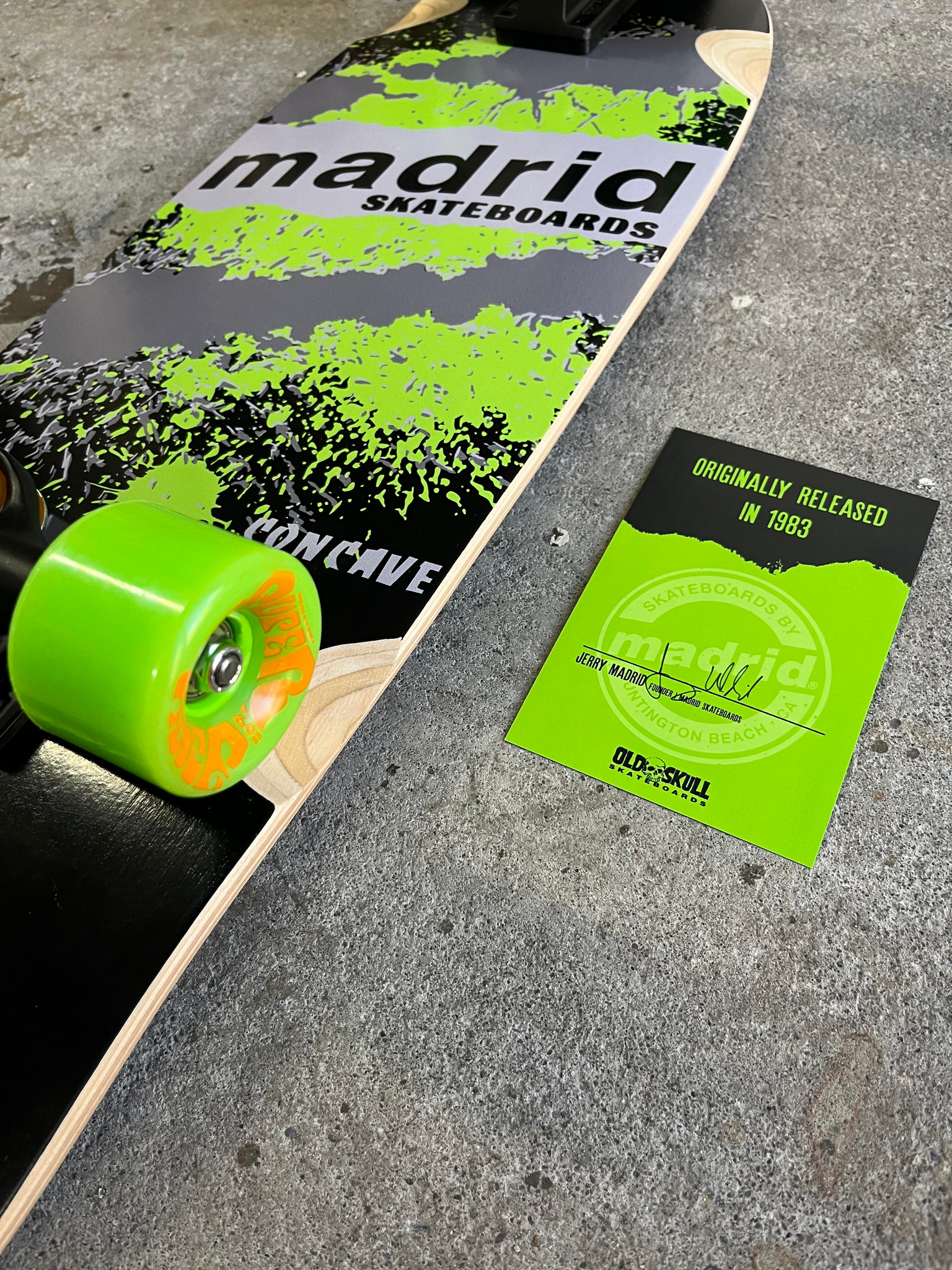 Madrid x Old Skull Skateboards Complete Explosion Re-Issue