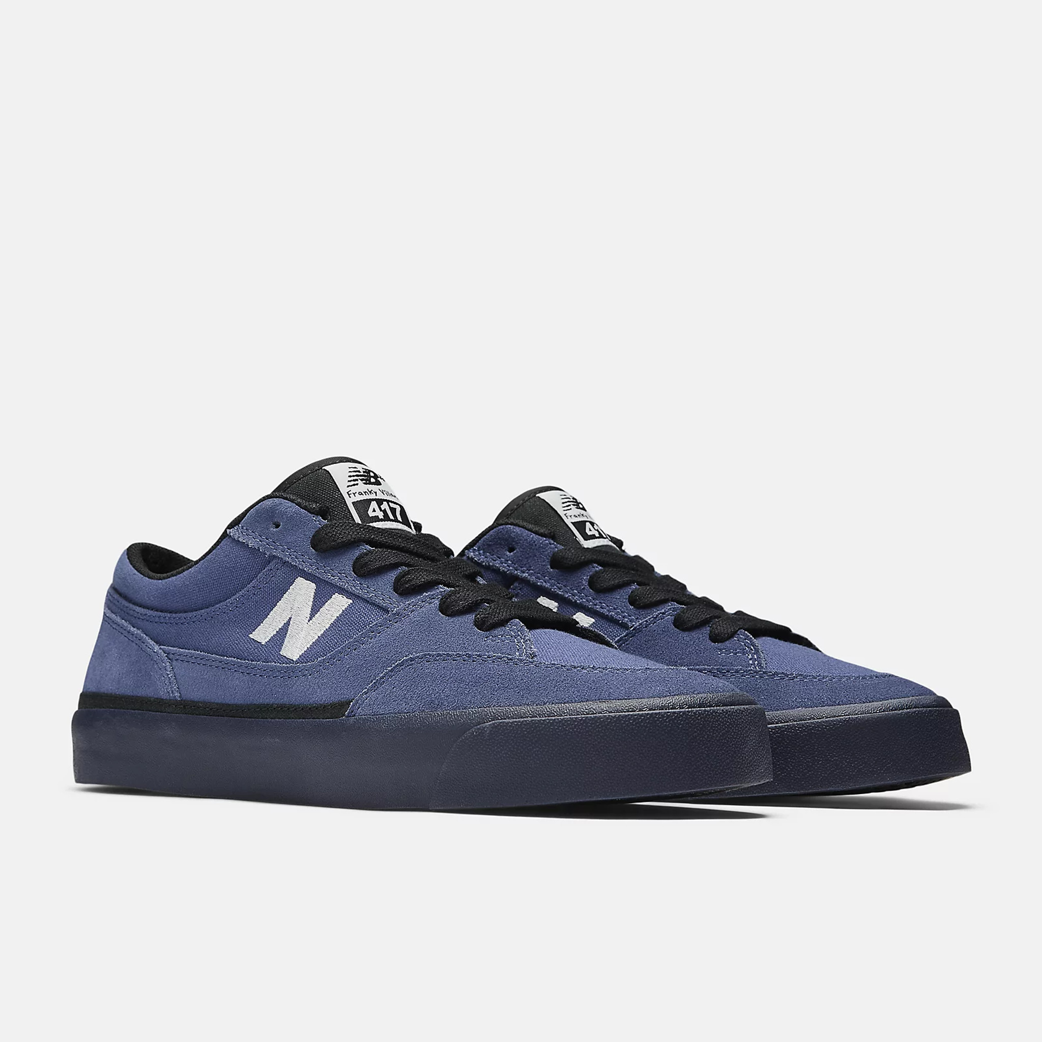 スエード☆スケシュー☆NB Numeric Franky Villani 417選べる2色 NB Numeric Franky Villani 417 Low (Blue/Black)