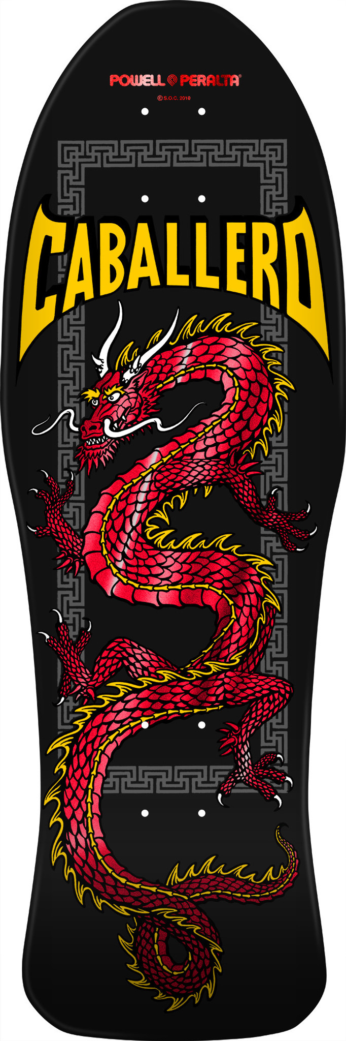 powell peralta キャバレロCHINESE DRAGON Powell Peralta Steve Caballero Chinese Dragon, Gold Foil