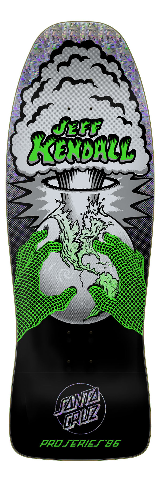 Santa Cruz Kendall reissue 10.0インチ Santa Cruz Skateboard Deck Kendall End of the World Reissue