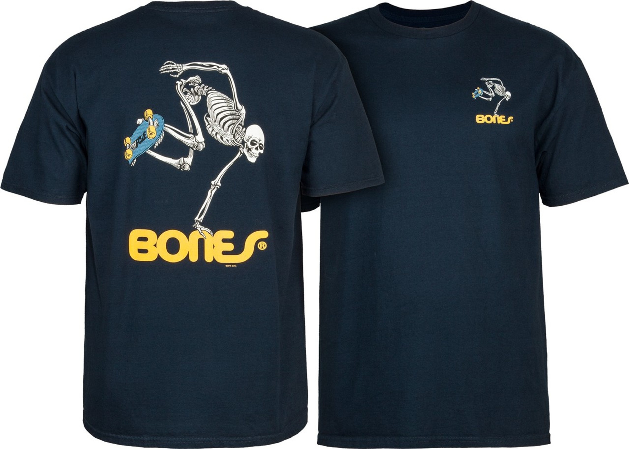 Powell Peralta Skateboarding Skeleton T-Shirt (Available in 5 Colors)