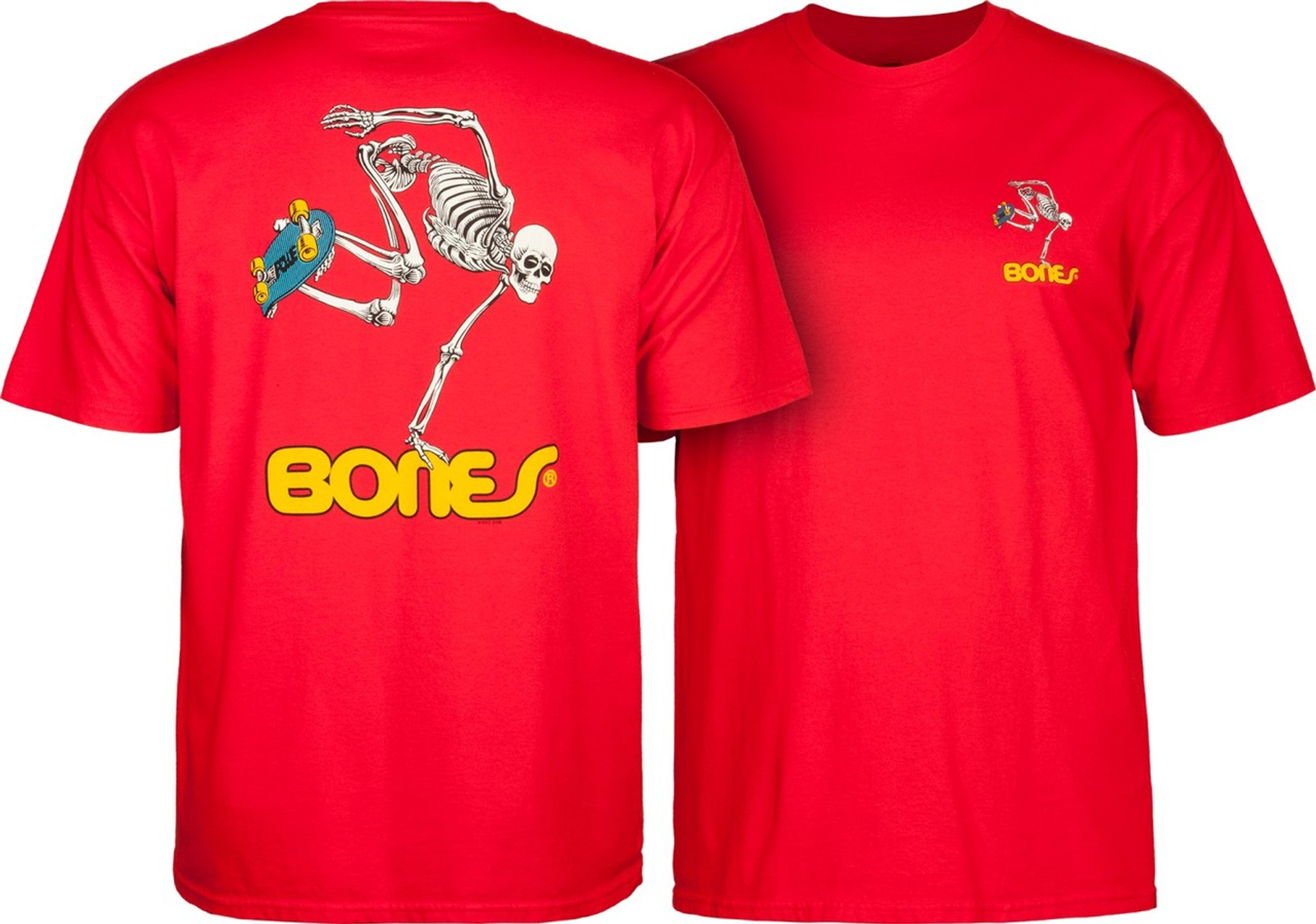 Powell Peralta Skateboarding Skeleton T-Shirt (Available in 5 Colors)