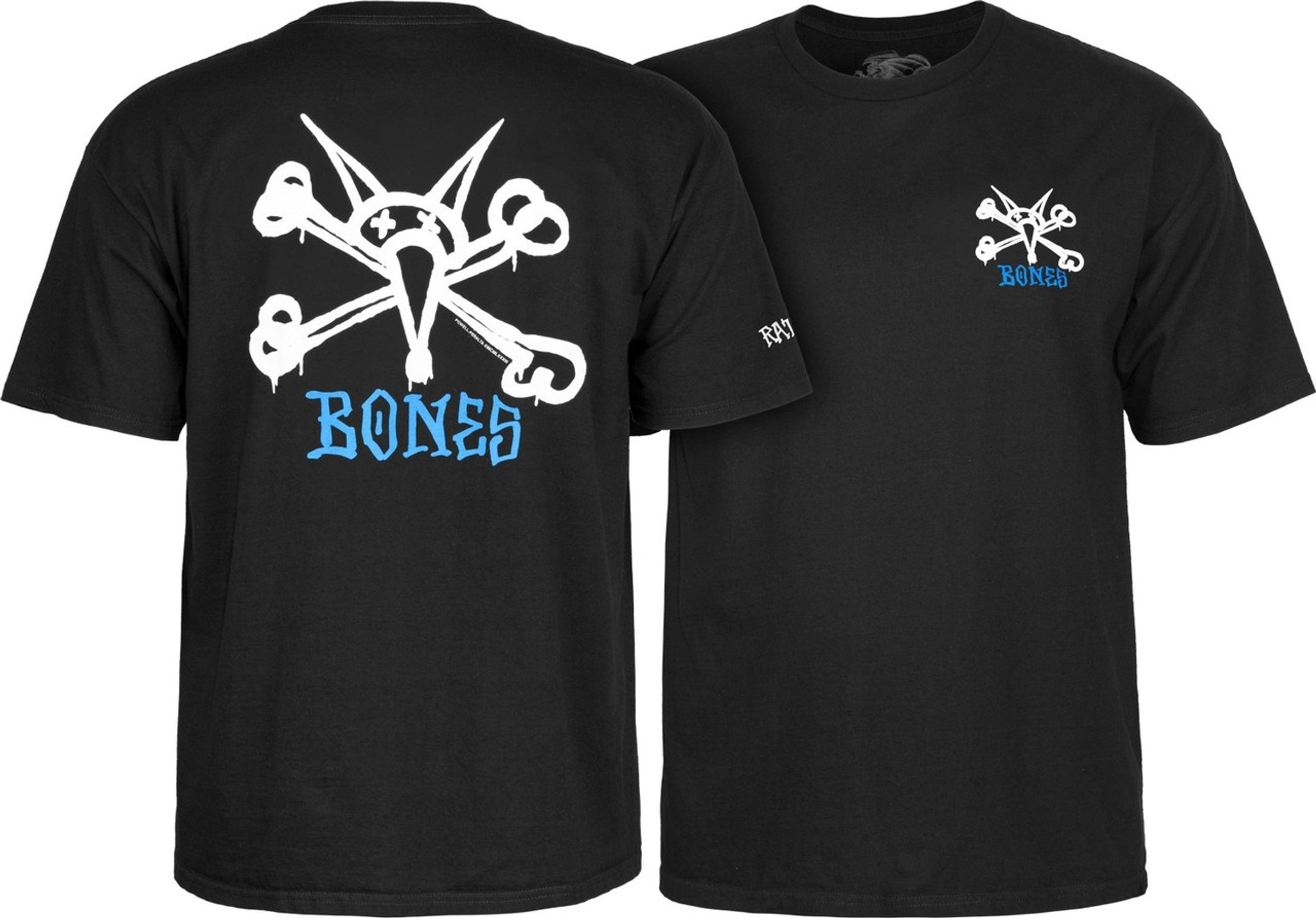 Powell Peralta Old School Rat Bones T Shirt