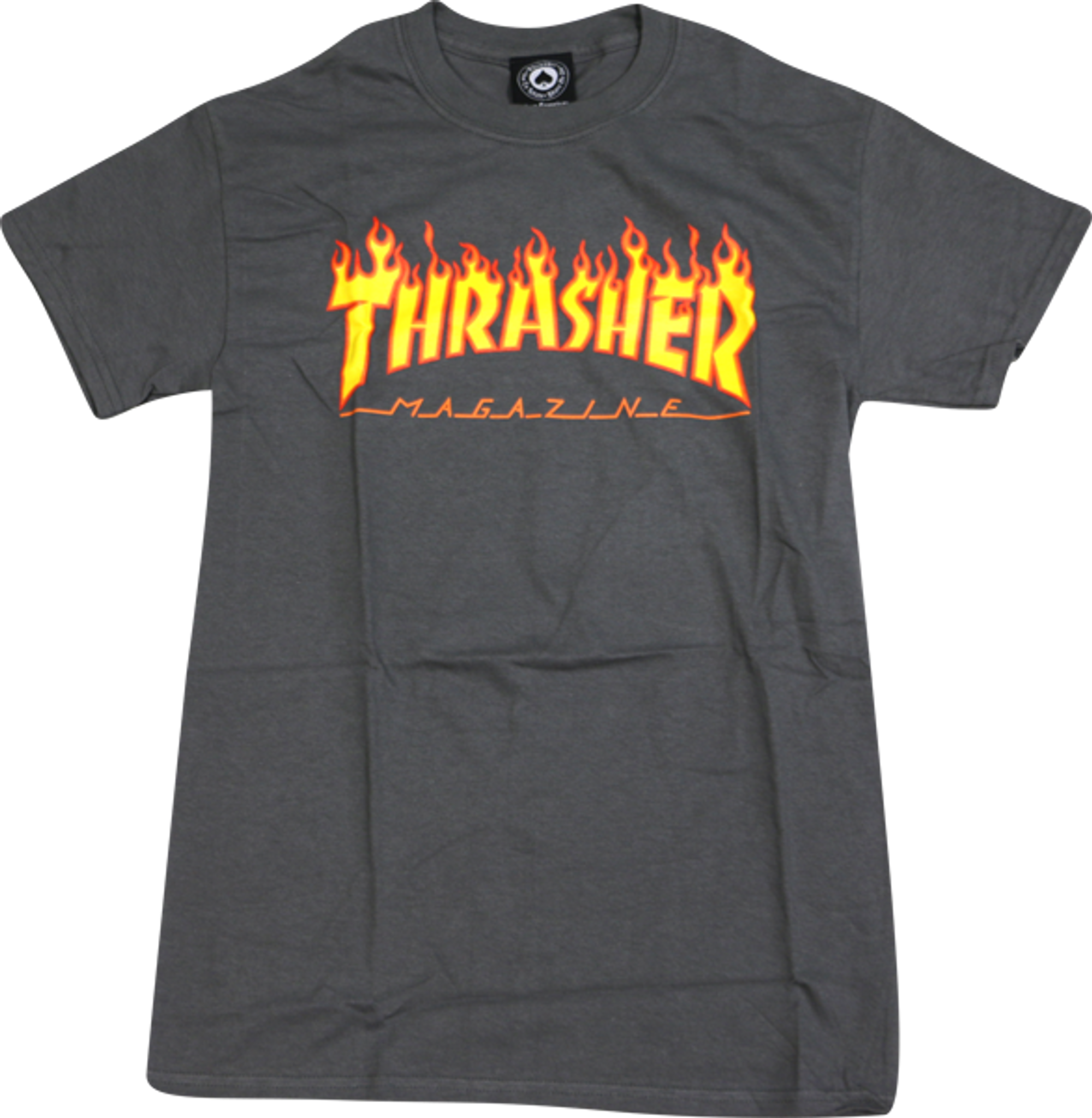Thrasher Magazine Flame Logo T-Shirt Tee Shirt Flames