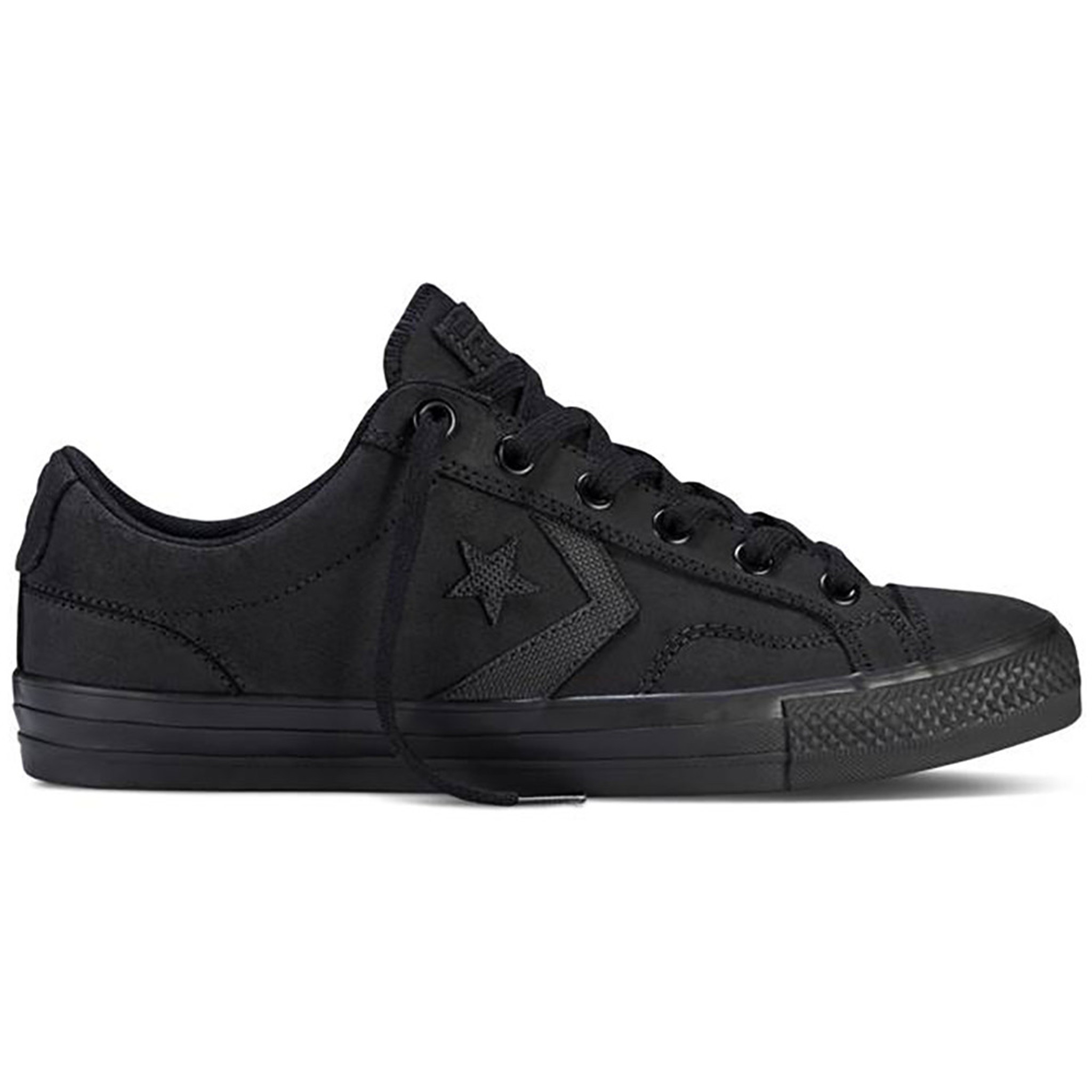 all black converse star player