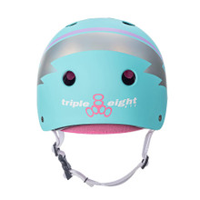 Triple Eight Certified Sweatsaver Helmet (Teal Hologram)