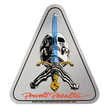 Powell Peralta Skull & Sword Reissue Sticker