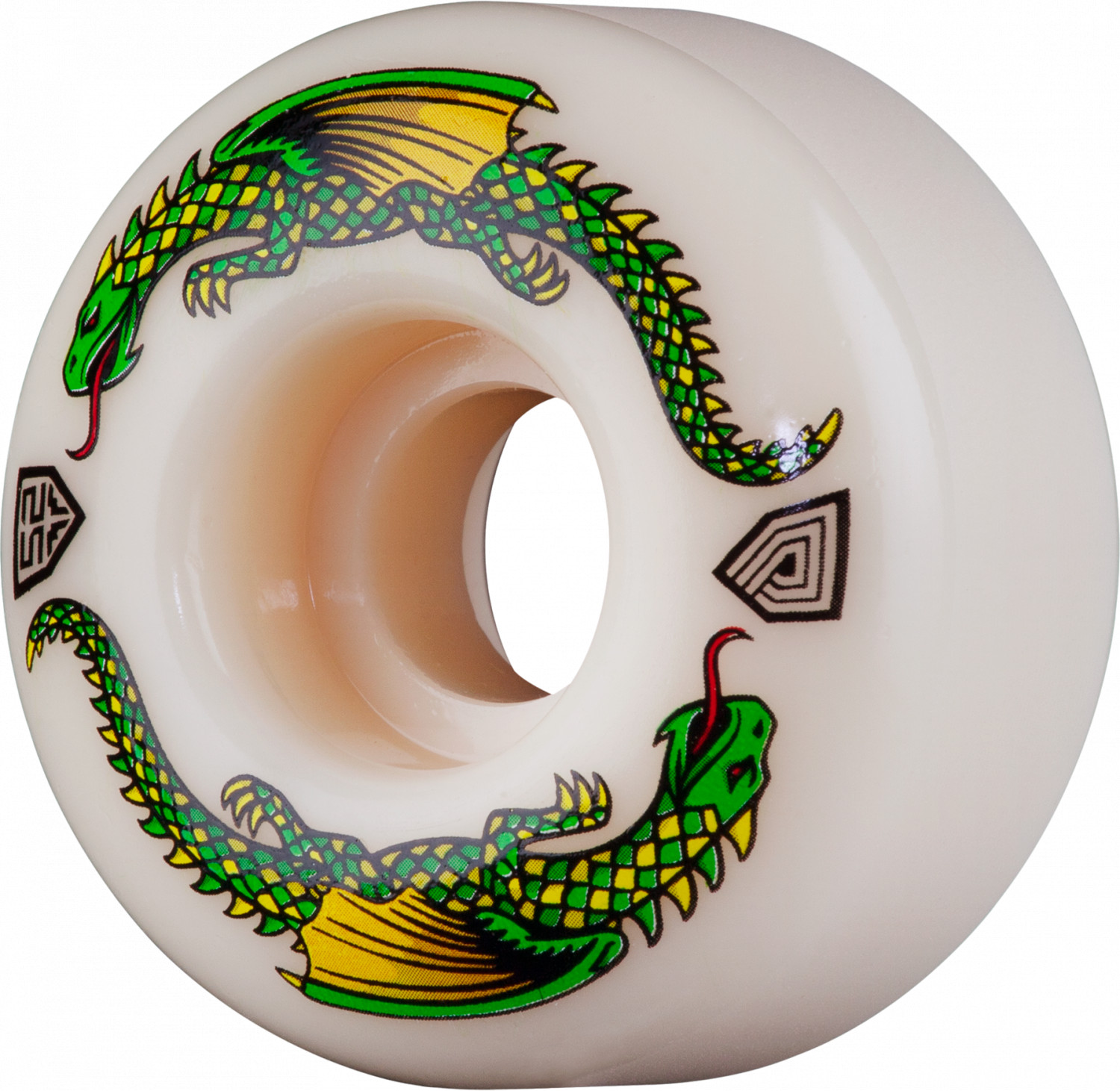 Powell Peralta Dragon Formula ベアリング セット Powell Peralta Dragon Formula Green Dragon Skateboard Wheels 52mm