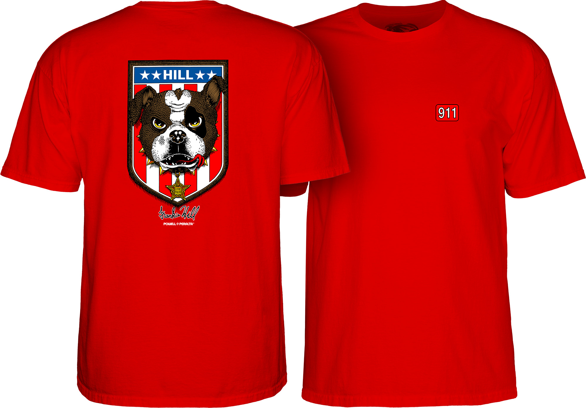 Powell Peralta Frankie Hill Bulldog T-Shirt (Available in 7 Colors)