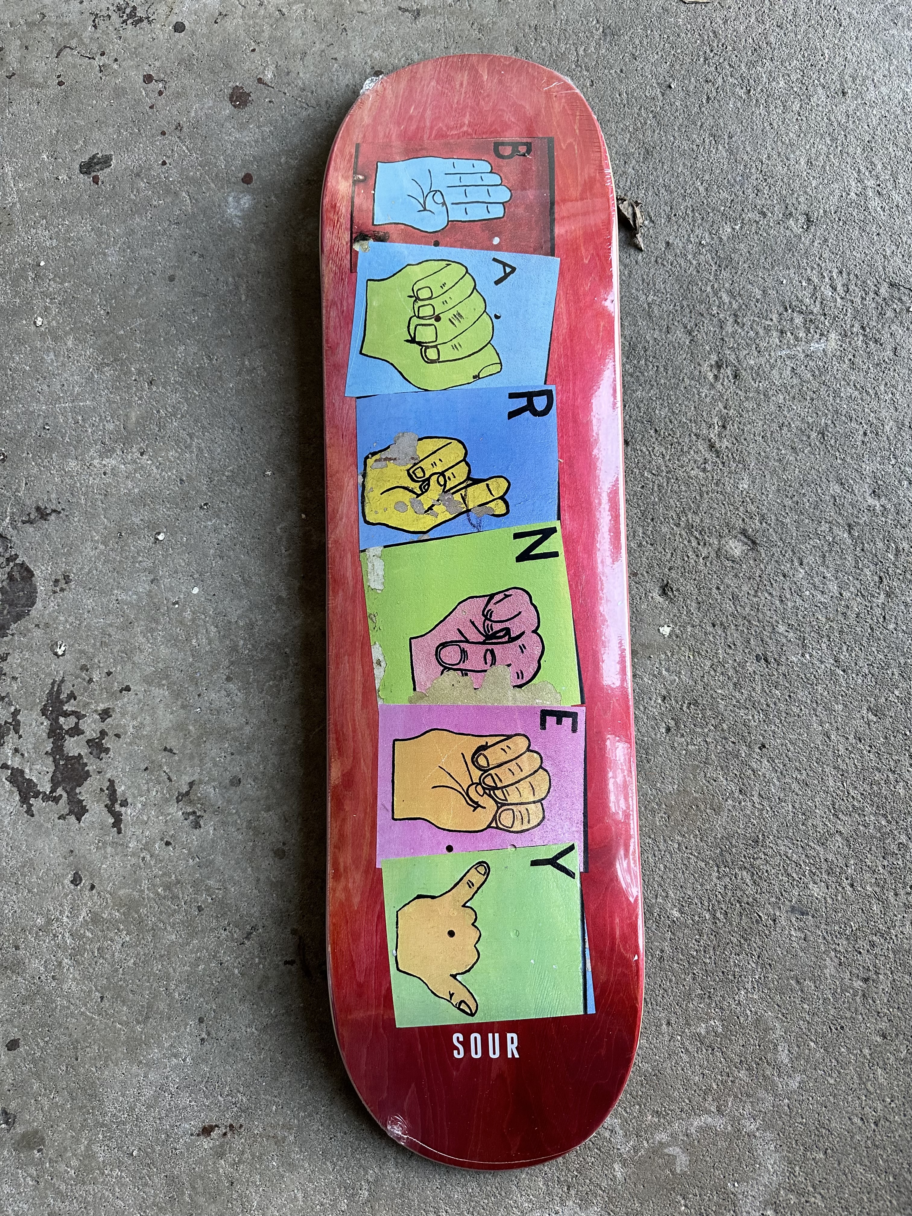 Sour Solution Skateboards Albert Nyberg 3D Skateboard Deck