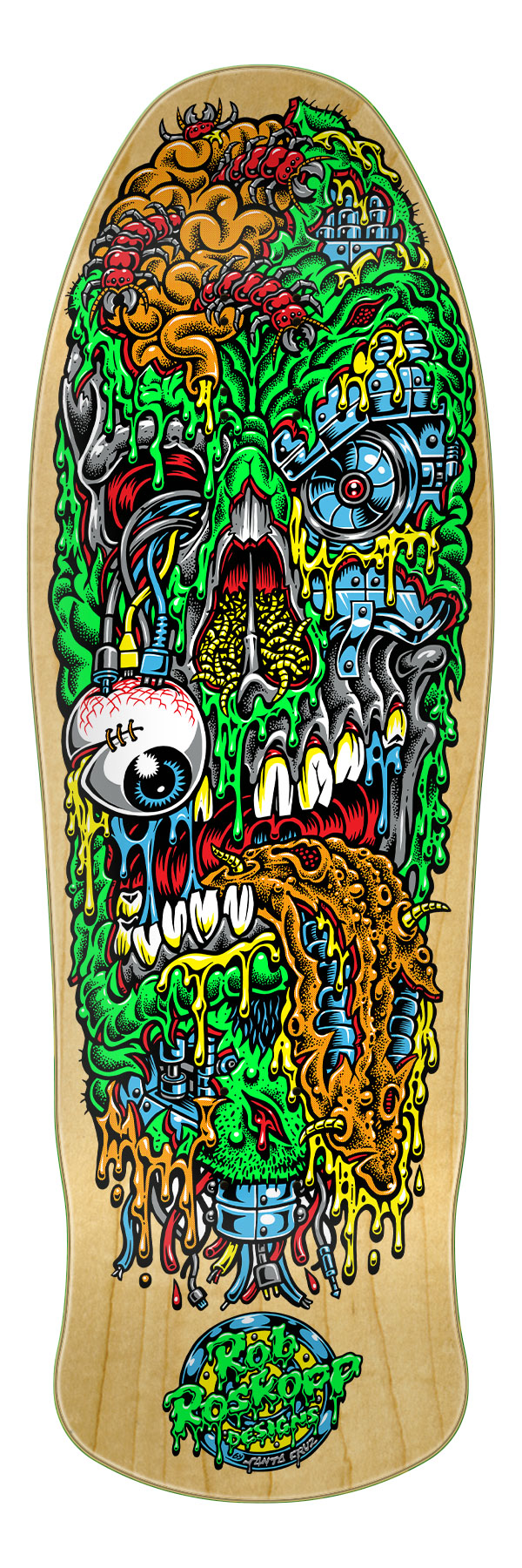 PRE-ORDER** Santa Cruz Roskopp Face 3 Deck 9.9