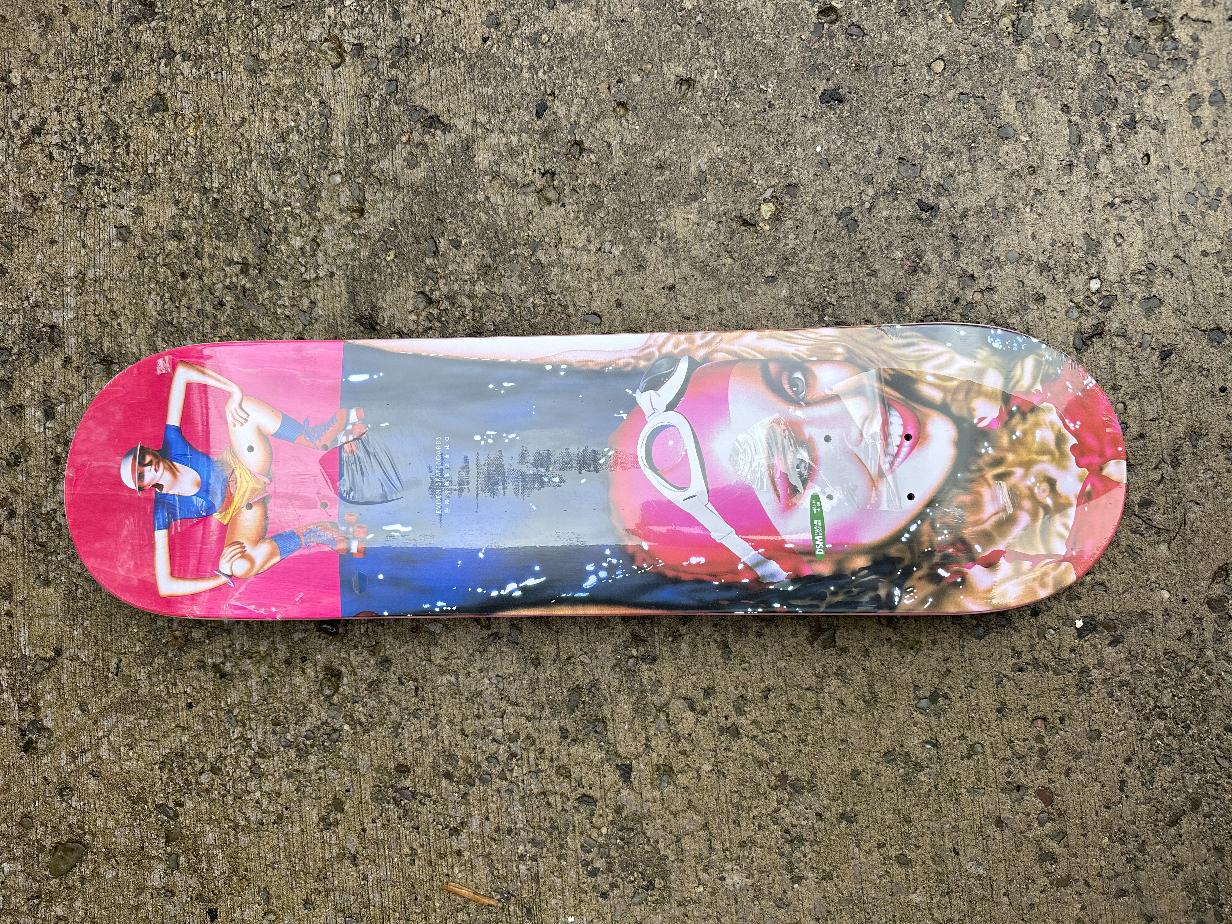 Evisen Splash Roller Disco Deck 8.0