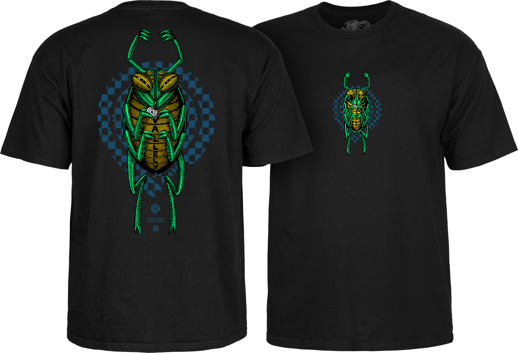Powell Peralta Mike Vallely Bug T-Shirt Black