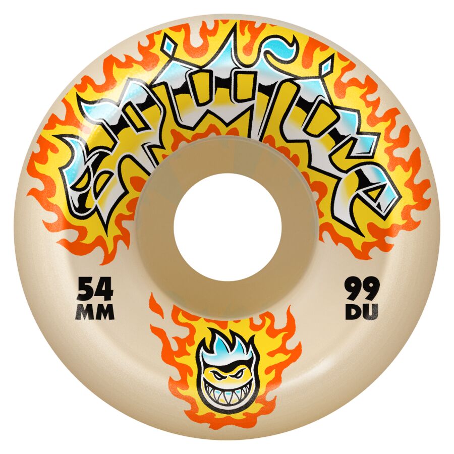 Spitfire Skateboard Wheels 54mm 99A Formula 4 Classics with