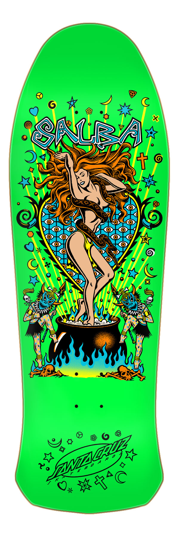 PRE ORDER** Salba Witch Doctor Reissue Skateboard Deck 10.4