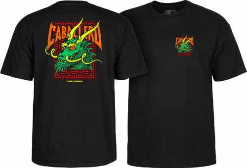 Powell Peralta Old School Caballero Street Dragon Bats T-Shirt