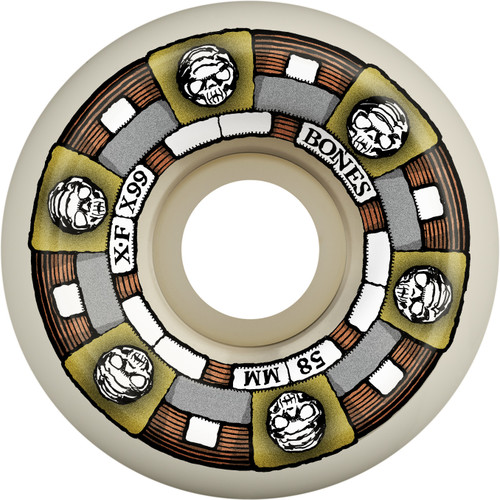 BONES WHEELS X-Formula Timeless Machine 58mm V5 Sidecut 99A 4pk