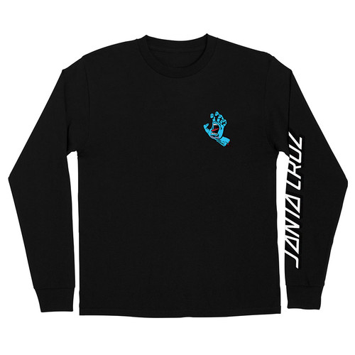 SANTA CRUZ SKATEBOANUS Tシャツ L SANTA CRUZ Screaming Hand L/S Heavyweight T-Shirt White Sm Mens