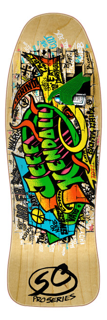 PRE ORDER** Kendall Graffiti Reissue Skateboard Deck Santa