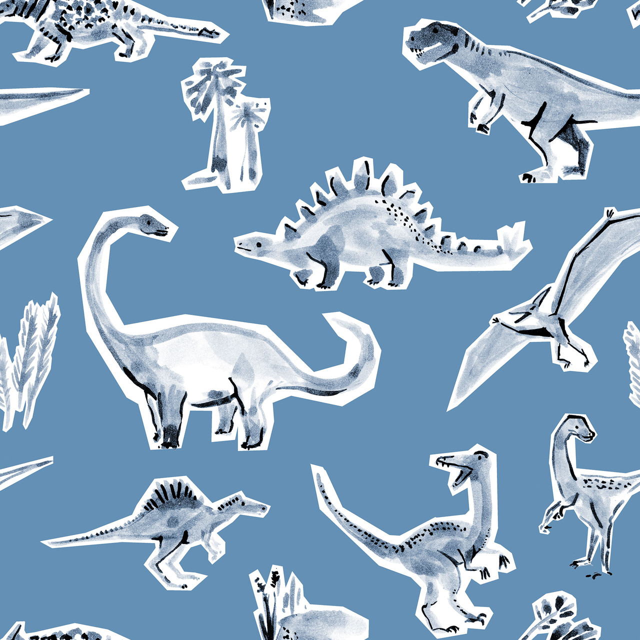 Amscan Prehistoric Party Band – 15 Cm, Buntes Geschenkband Für Dino-Partys