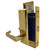 Marks 116DW/3 Polished Brass Right Hand Vestibule Lever Heavy Duty Thru-Bolted Mortise Lockset