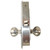 Marks New Yorker 7NY10DW/26D Satin Chrome Left Hand Vestibule Mortise Lock Set