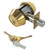 Medeco 11-0102-605 Bright Brass Double Cylinder Deadbolt Key On Both Sides 2-3/8" Backset 00 Keyway HIGH SECURITY