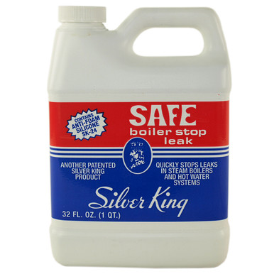Silver King SBSL 1 Quart SAFE LIQUID BOILER STOP LEAK With Anti-Foam ...