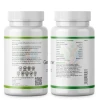 Body and Mind Genoma Nutritionals™ GenomaZyme™ plus (120 Vegan Capsules). Label. Ingredients.