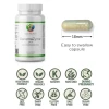 Body and Mind Genoma Nutritionals™ GenomaZyme™ plus (120 Vegan Capsules). Allergens.