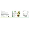 Genoma Nutritionals® GenomaBlend™ Organic Protein Powder + Apple Fibre (1200g). Label. Ingredients.