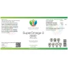 Body and Mind Genoma Nutritionals™ SuperOmega-3 3000™ EPA & DHA (90 Softgel Capsules). Label. Ingredients.