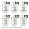Vanilla Flavour Vegan Soya Protein Powder with Vitamins & Minerals - 6 Pack (900g x 6) - 6 Tubs.