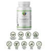 Body and Mind Genoma Nutritionals™ GenomaFlora™ Pre+Pro 15 Live (90 Vegan Capsules). Allergies.