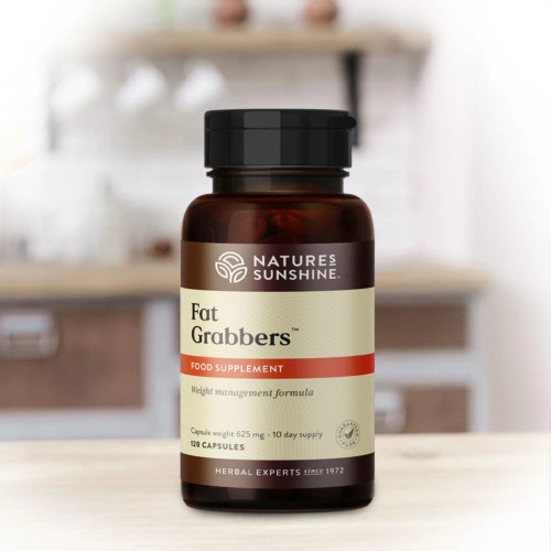 Nature's Sunshine Products Fat Grabbers (120 Capsules).