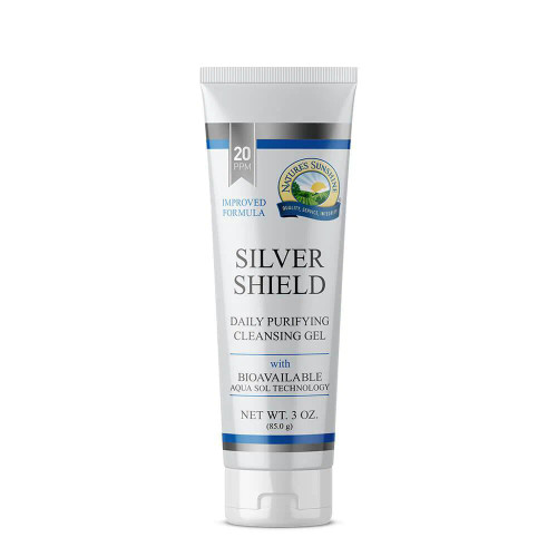 Nature's Sunshine Vegan Silver Shield Gel (85g). Tube.