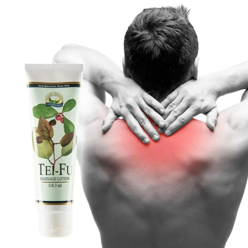 Nature's Sunshine Tei-Fu Massage Lotion (118ml). Soothes Muscle and Joint Pain.
