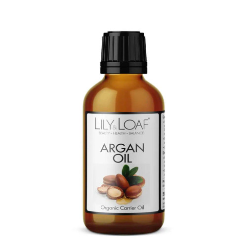 Lily & Loaf Organic Argan Carrier Oil (100ml). Bottle.